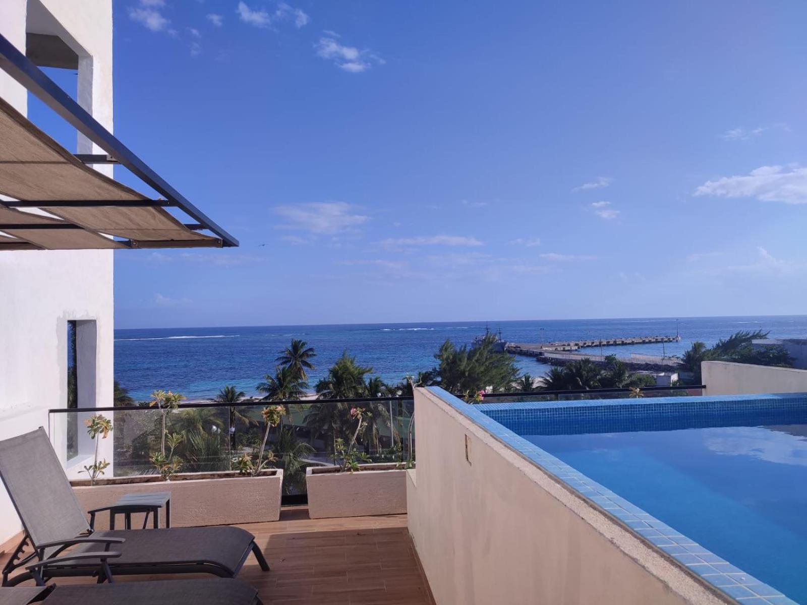 Modern 1 Bedroom Suite By Beach Great Location! 푸에르토 모렐로스 외부 사진